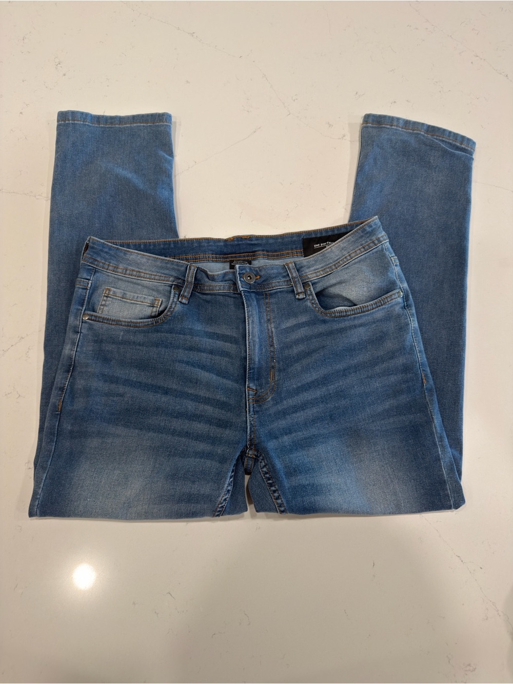 The Perfect Jean NYC Men's Light Blue Skinny Fit Jeans - 34